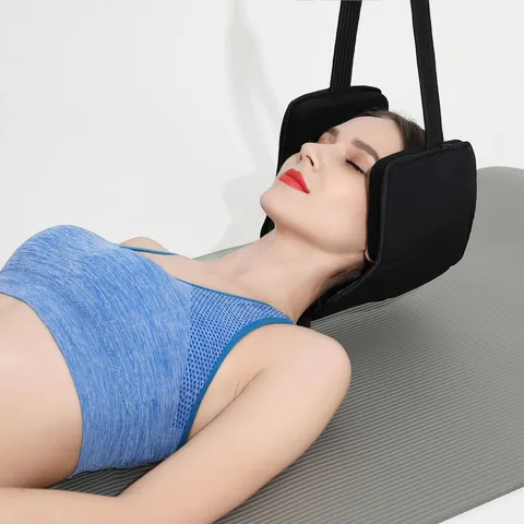 Cervical hammock with door anchor